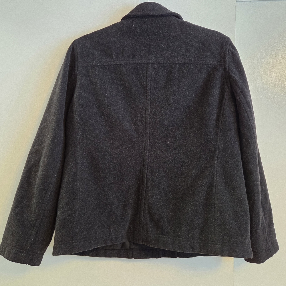 J. Crew Wool Thinsulate Lined Jacket Shacket Blac… - image 4